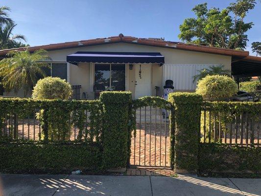 Front House Awning