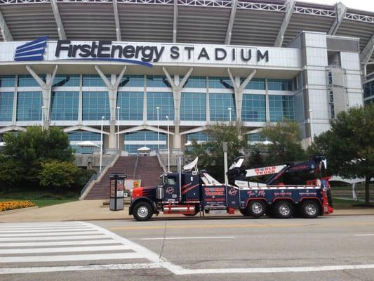 80 Ton Rotating Semi tow truck