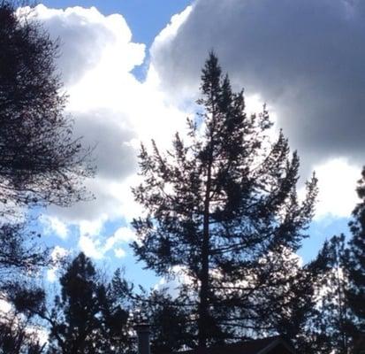 Beautiful skies in El Dorado County