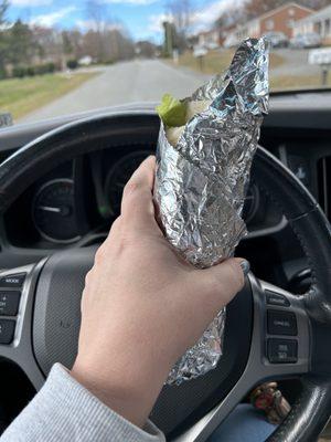 a pathetic burrito