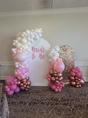 For a bride to be who loves pink.