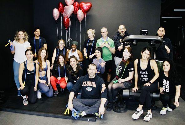 Jump rope clinic at Forte Lab in Astoria