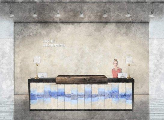 Reception Desk Concept - In the works