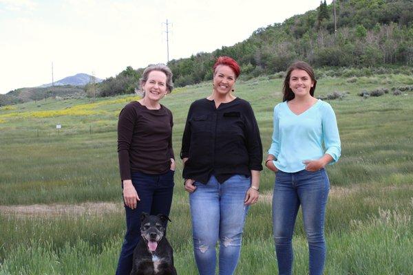 Meet our staff (from left to right): Dr. Eileen Gallagher, Owner Sarah King, RN Allison Rhoads, Front Desk and Medical Assistant