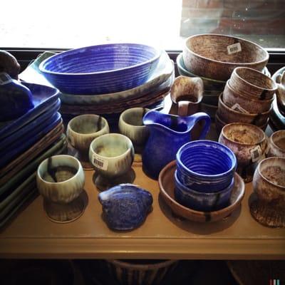 McCarty pottery at Babcock Gifts