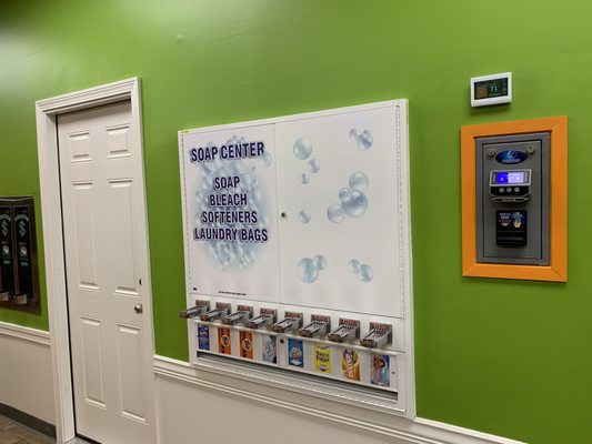 Soap Center and Loyalty Card Kiosk