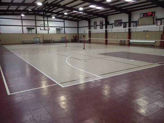 Basketball/Volleyball Gym