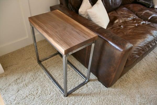 Walnut End Table