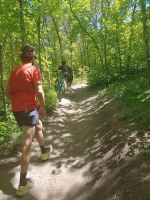 Bikers, hikers