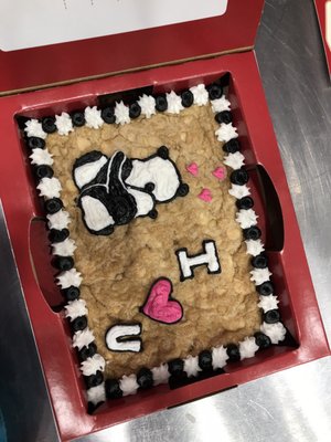 Cute cookie card