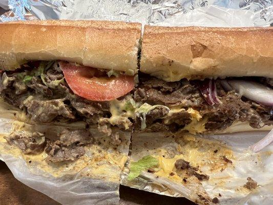 Philly cheesesteak