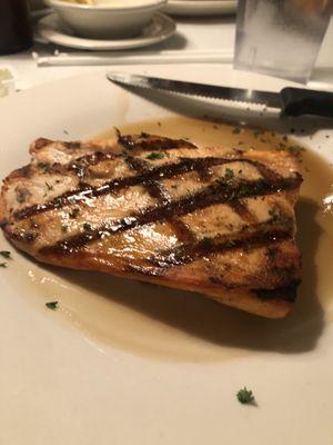 Grilled salmon with honey bourbon sauce