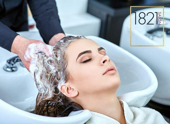 Relax, you are in the hands of the master stylists at 1821 salon