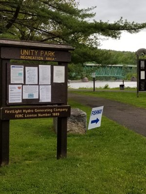 Unity park dam area info