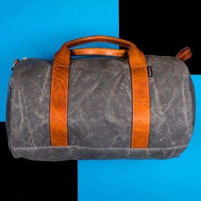 Our Charcoal Waxed Weekender