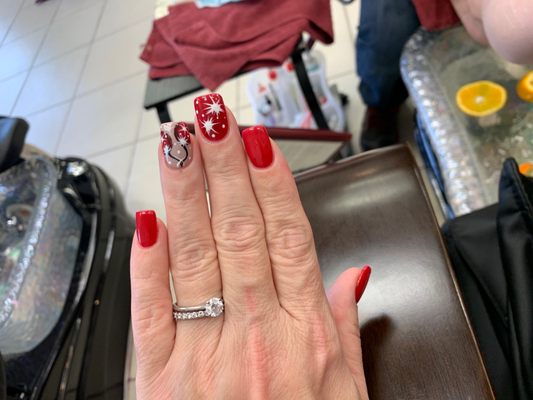 My holiday nails!