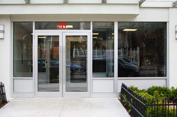 Door and frame storefront