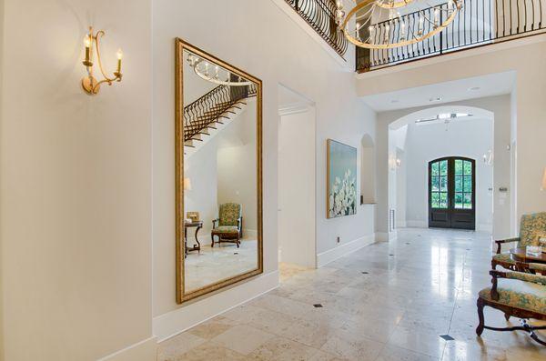 We frame and install custom mirrors for residential and commercial clients.