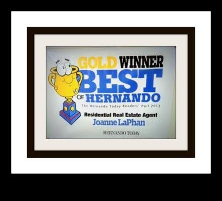 Voted The BEST Call Joanne LaPhan 352-686-5700