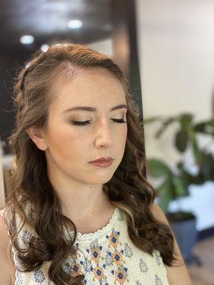 Natural bridal makeup