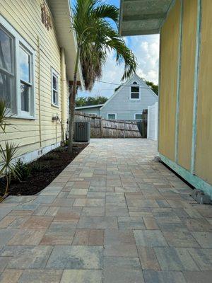 Full Backyard done in Rio Catalina 3 Piece Paver From Belgard.