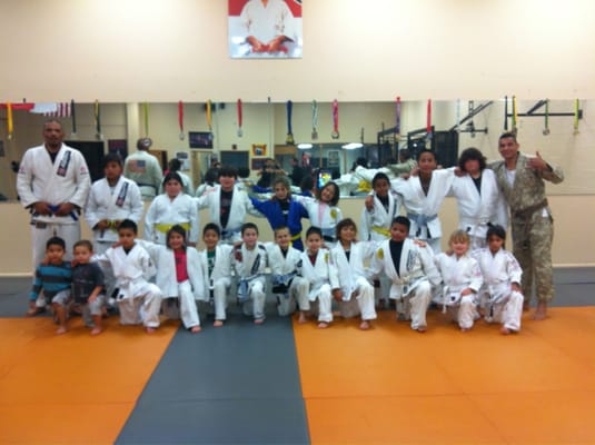 Gracie Humaita Brazilian Jiu Jitsu kids class