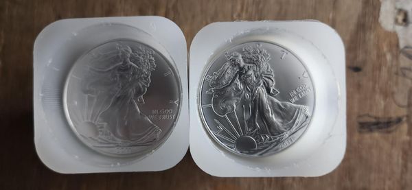 We buy American Silver Eagles