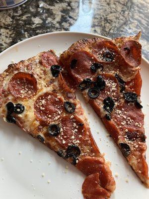 Pepperoni & Olive Pizza