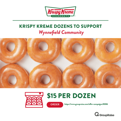 WCNA Krispy Kreme Fundraiser now thru March 6, 2023.