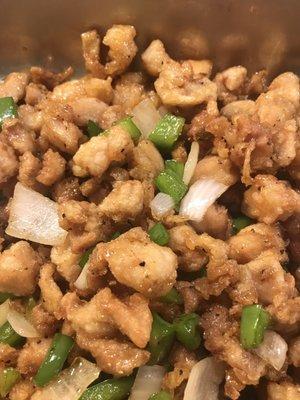 Flavorful pepper chicken