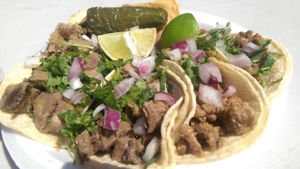 Lengua and Asada. 2 thumbs up