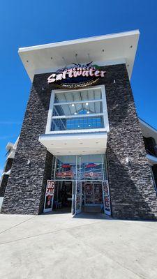 Entrance to coastal outfitters - general Store