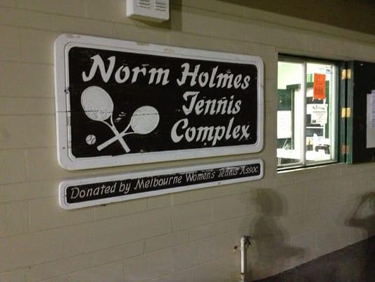 Norm Holmes Tennis Complex