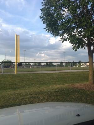 Baseball fields