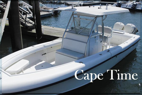 The Cape Cod boat "Cape Time" at Millway Marina