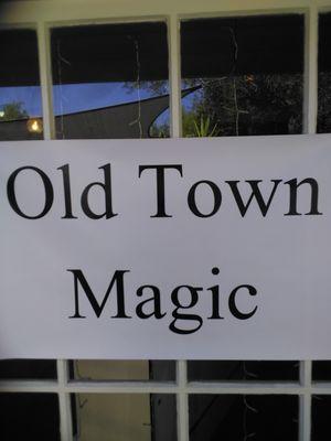 While in Old Town It'd be tragic Not to visit Old Town Magic