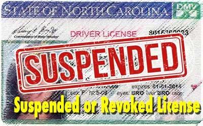 Winston-Salem Suspended or Revoked License