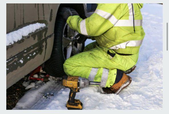 Tire change