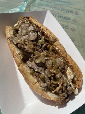 The colorado Philly cheesesteak