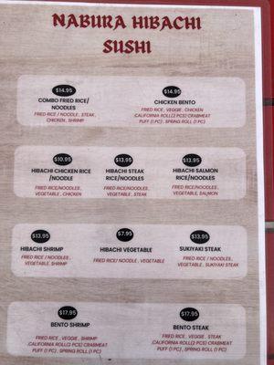 Nabura Hibachi & Sushi Food Truck