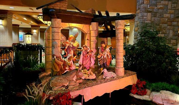 Nativity Scene at Chateau on the Lake