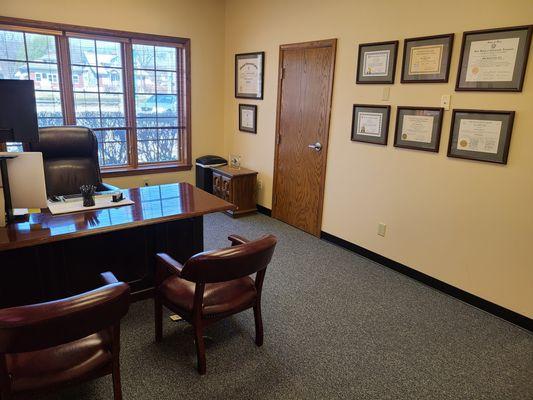 Dr. Cole's office at our Taylor Blvd location.