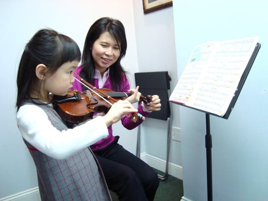 Violin lessons  At East West Music Studio