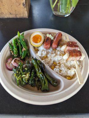 pop-up at City Slicker Farms - dream bento