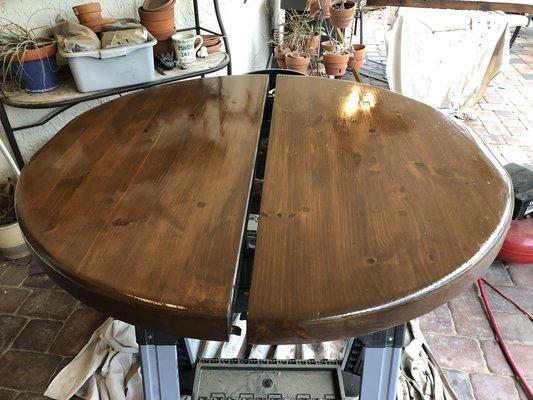 Refurbishing Dinning Table