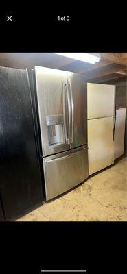 GE Profile French door stainless steel refrigerator