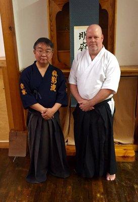 Otsuka Soke and Shehan Sensei 2016