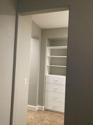 Additional master closet