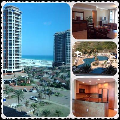 One of our Vacation Rentals on Pensacola Beach. Awesome 2 Bedroom, 2 Bath condo at Portofino Resort!...