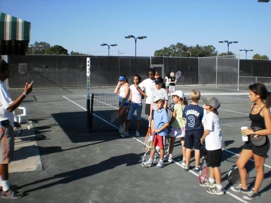 Shikha and some of the kids